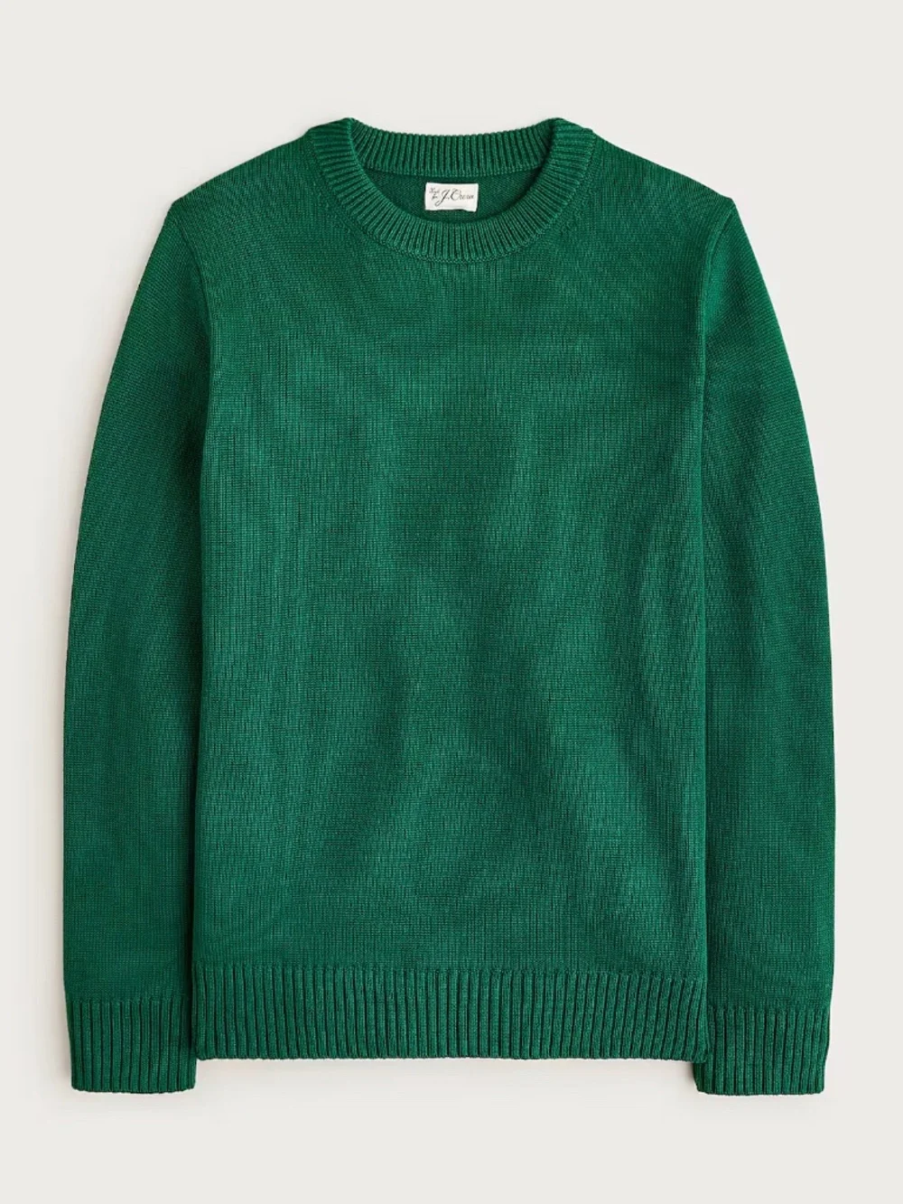 J. Crew | Sweater | Heritage Cotton Crewneck Sweater | Magic Forest